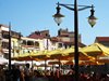 Collioure. Cafe on the waterfront
