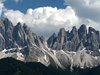 Detail of peaks overlooking the Val Badia 