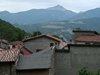 Mountain view from an Apennine village