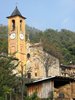 The village of Monviso near Saluzzo