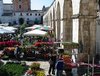 The market inPiazza Garibaldi, Sulmona