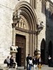 Entry to an old palace in Perugia