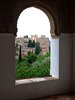 Looking towards the Generalife from the Alhambra
