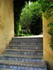 A stairway of azulejos in Seville's Alcazar